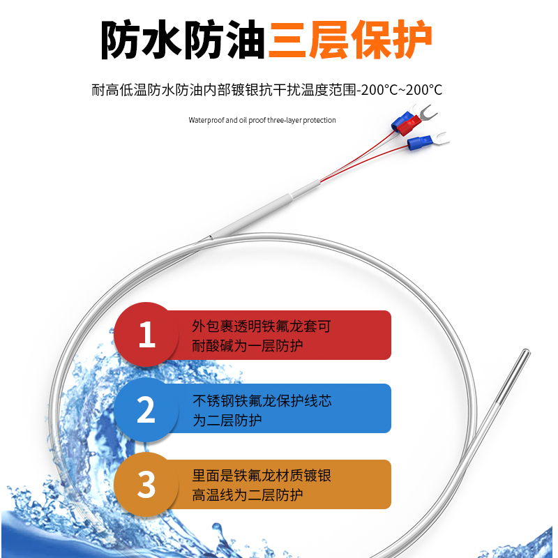 鐵氟龍熱電阻12_http://m.gxyifafood.com_溫度儀表_第2張